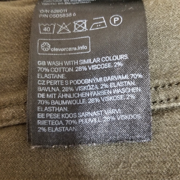 L.O.G.G label of graded goods olive color size 10 pants. - Picture 3 of 13